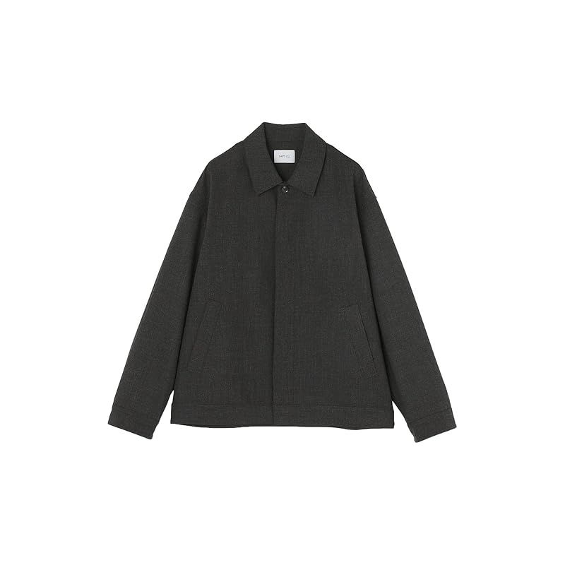 シップス エニィ SHIPS any ブルゾン 手洗い ショート 24 FW メンズ ダークグレー S