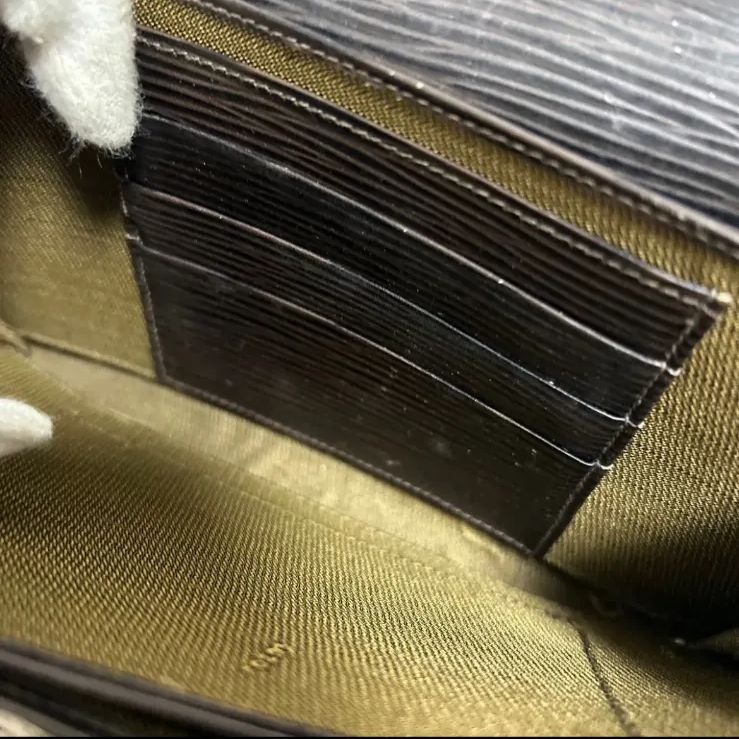 FENDI 長財布 レザー FF ロゴ brown エピ 財布 長財布 小物