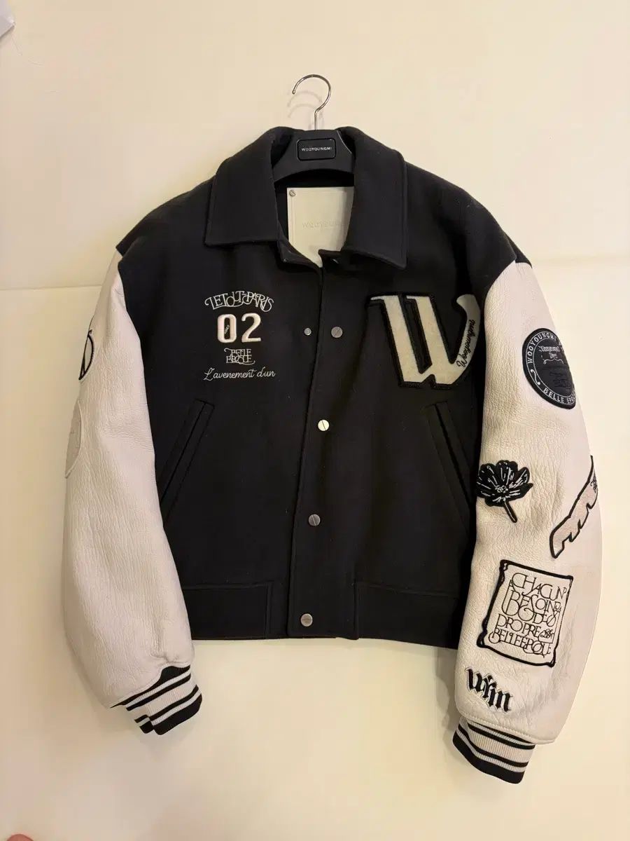 ウーヨンミ スタジャン ジャケット グレー - 22 FW 48