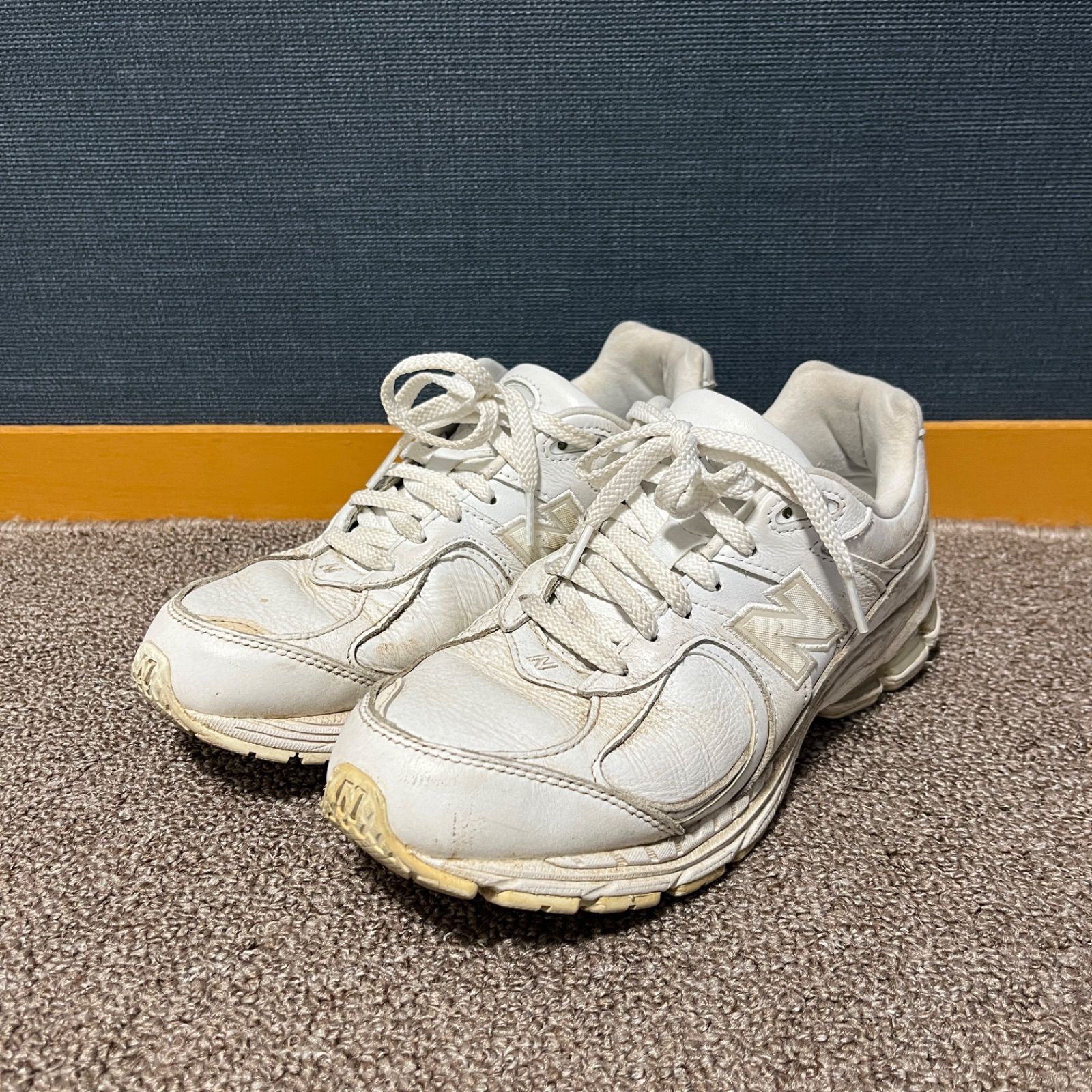 廃盤 希少 New Balance ML2002RI オールレザー スニーカー