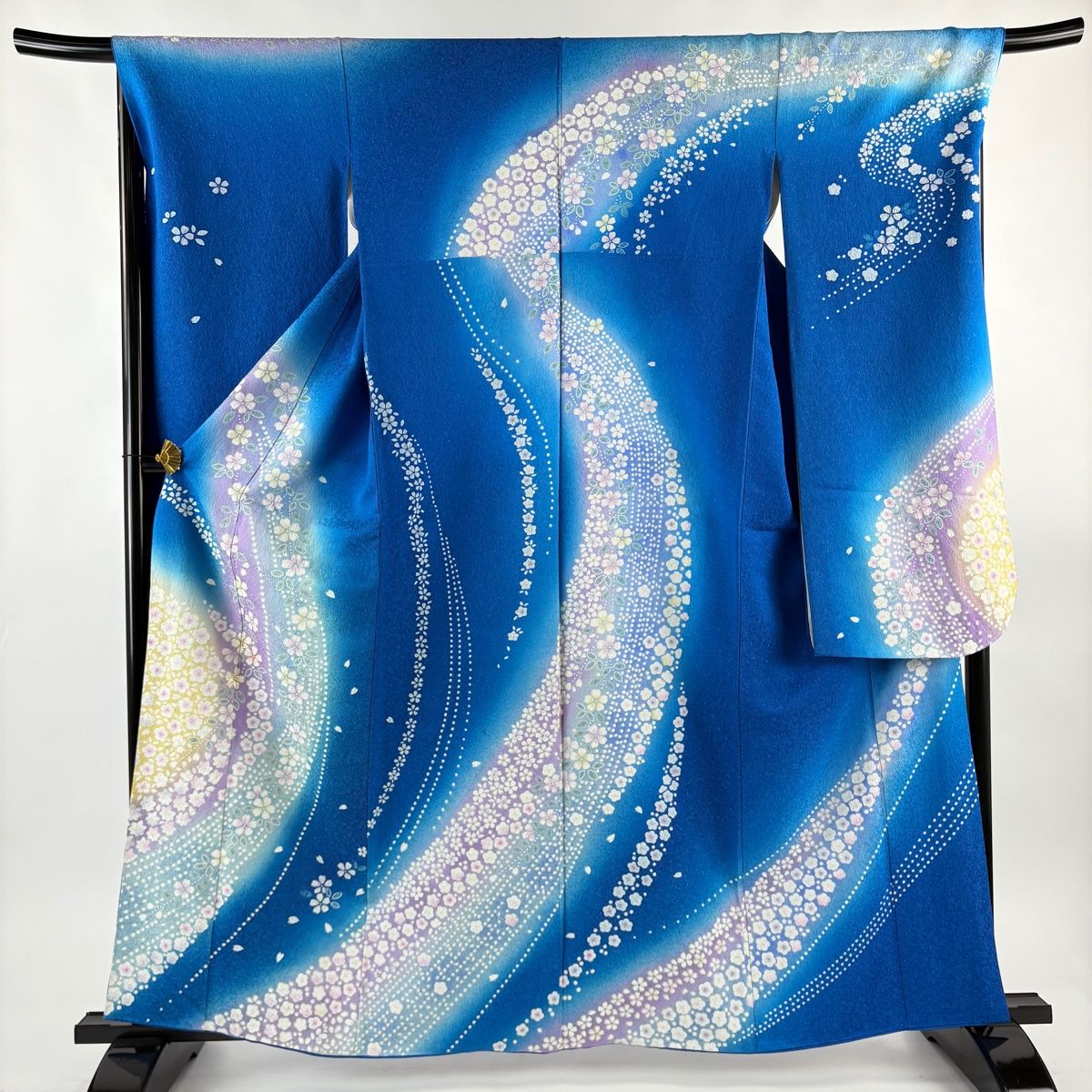 振袖 身丈162cm 裄丈66.5cm 正絹 逸品 【中古】 美品】 振袖 身丈162.5cm 裄丈66.5cm 正絹 逸品 【中古】の通販 by