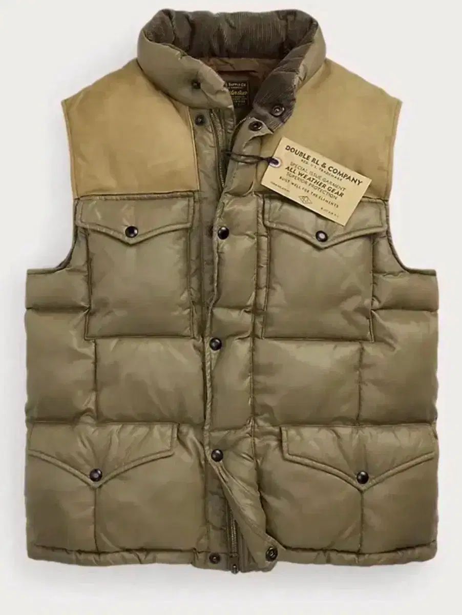 22FW RRL（ダブルアールエル）ダウンベスト M 美品 RRL(ダブルアールエル) ダウン ベスト - メルカリ