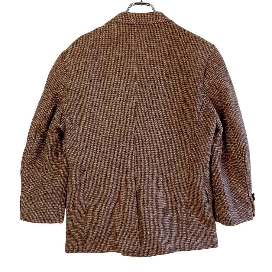 80s90sUSA製Harris Tweedハリスツイードジャケットウールテーラード