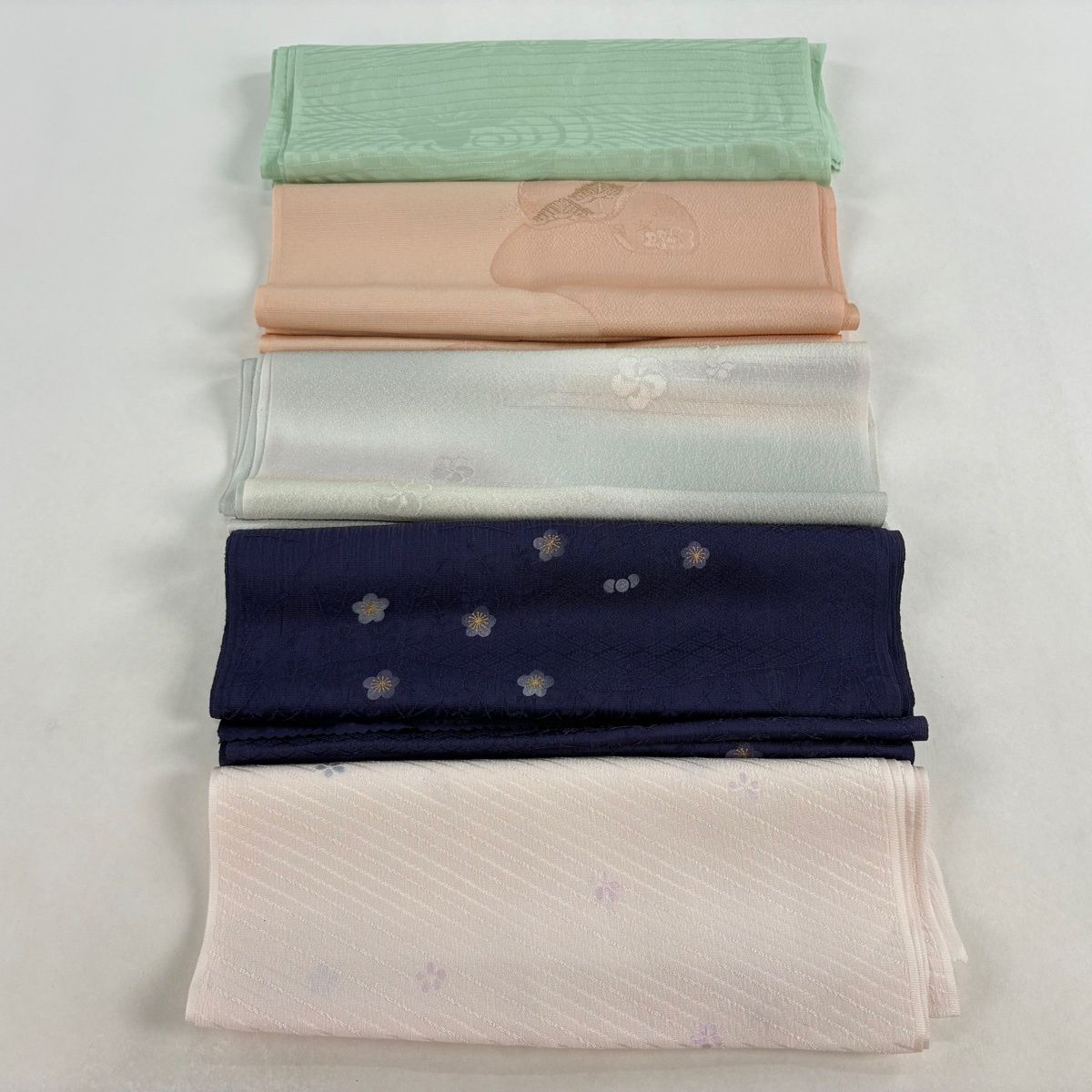 帯締め 優品 帯揚げ セット 薄緑 正絹 和装小物