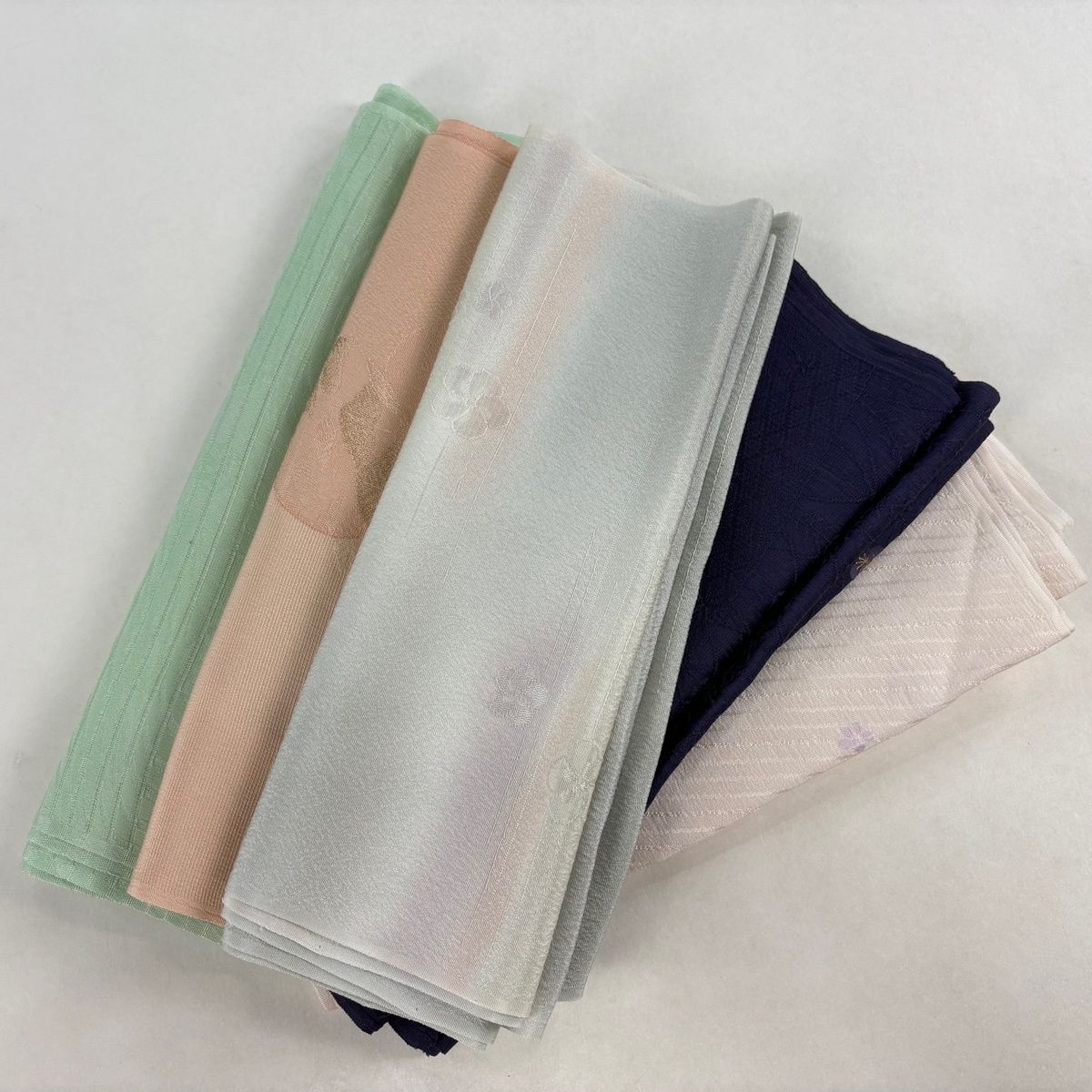  帯締め 優品 帯揚げ セット 薄緑 正絹 和装小物 帯締め 帯留め 帯飾り