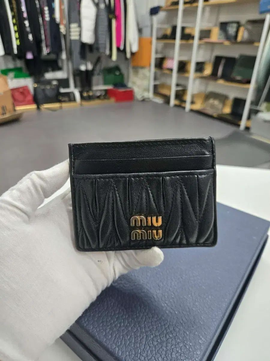 A級コンディション ミュウミュウ カードウォレット