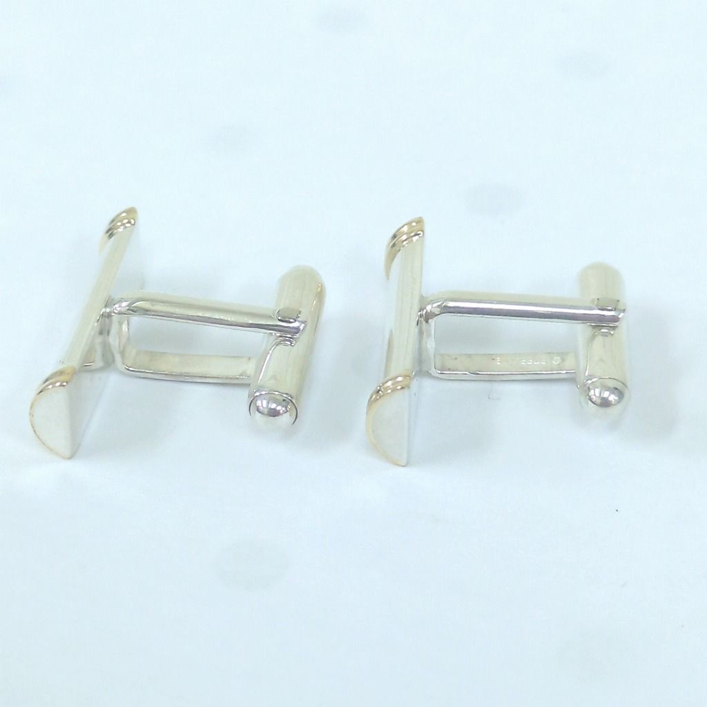 Tiffany＆Co. ティファニー バンブー SV925×750 カフリンクス シルバー