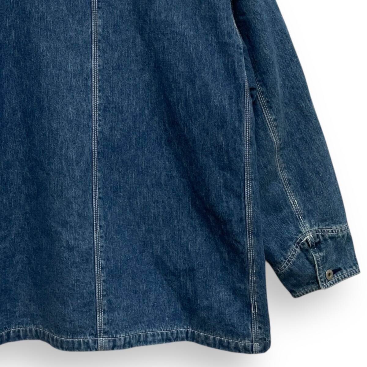 R2611/ 90s Levi's リーバイス デニム カバーオール ブランケット裏地