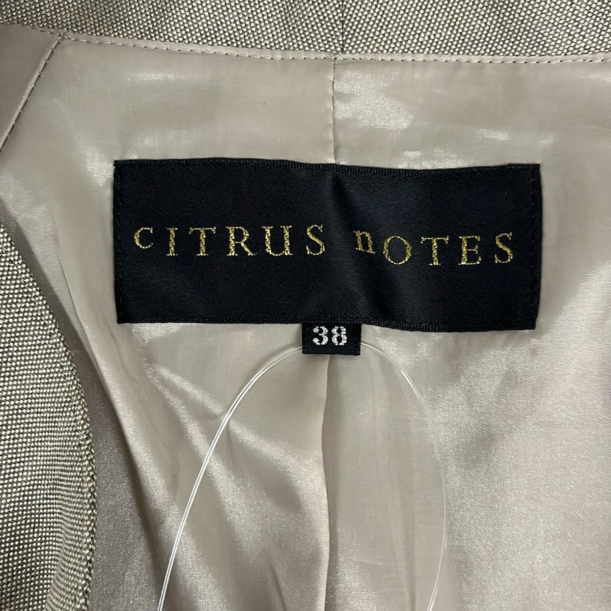 CITRUS NOTES(シトラスノーツ) ジャケット サイズ38 M レディース