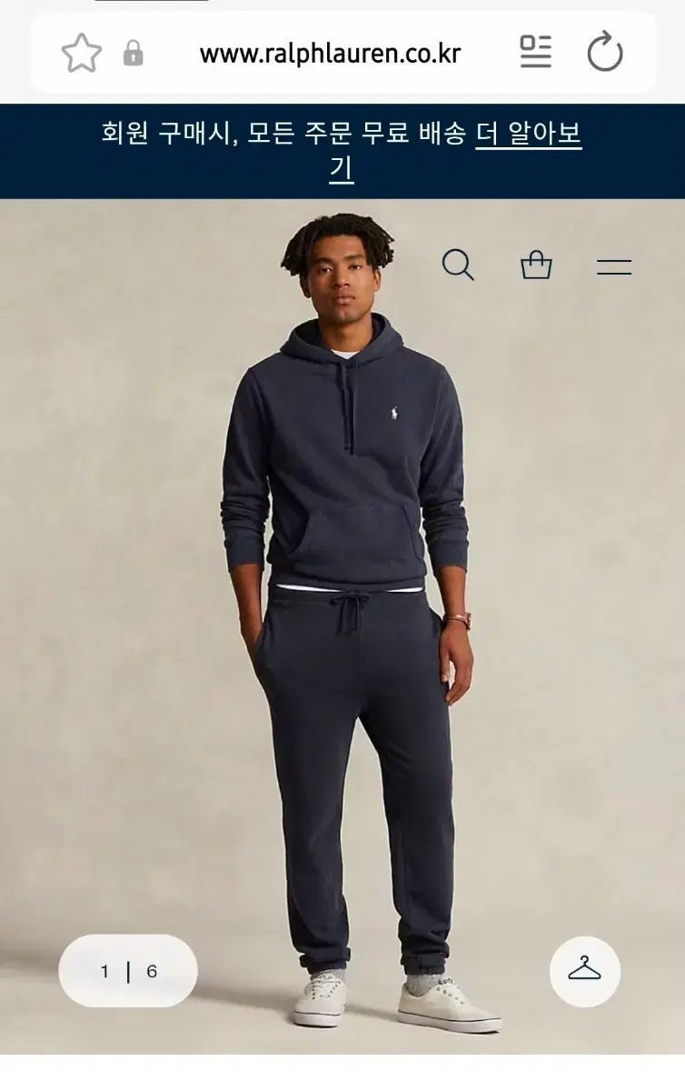 デパート ポロ ラルフローレン フェイディドブラック トレーニング ズボン