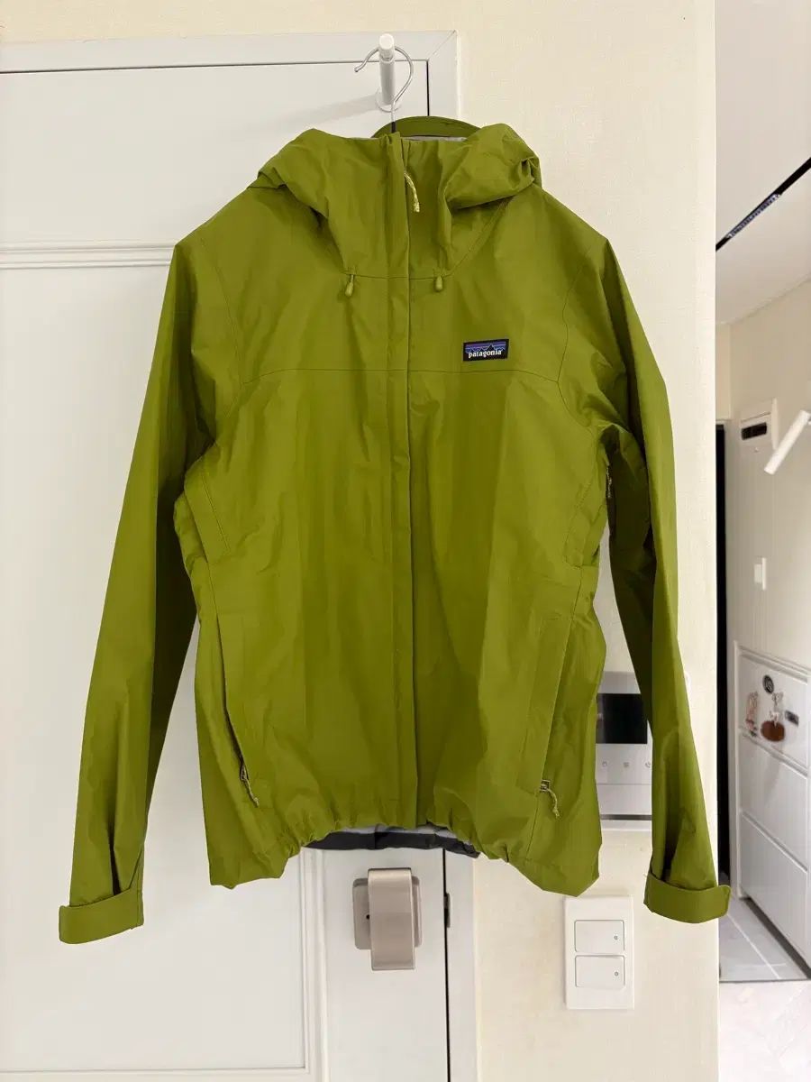 patagonia パタゴニア トレントシェル 3 L レイン ジャケット グレーズ グリーン S