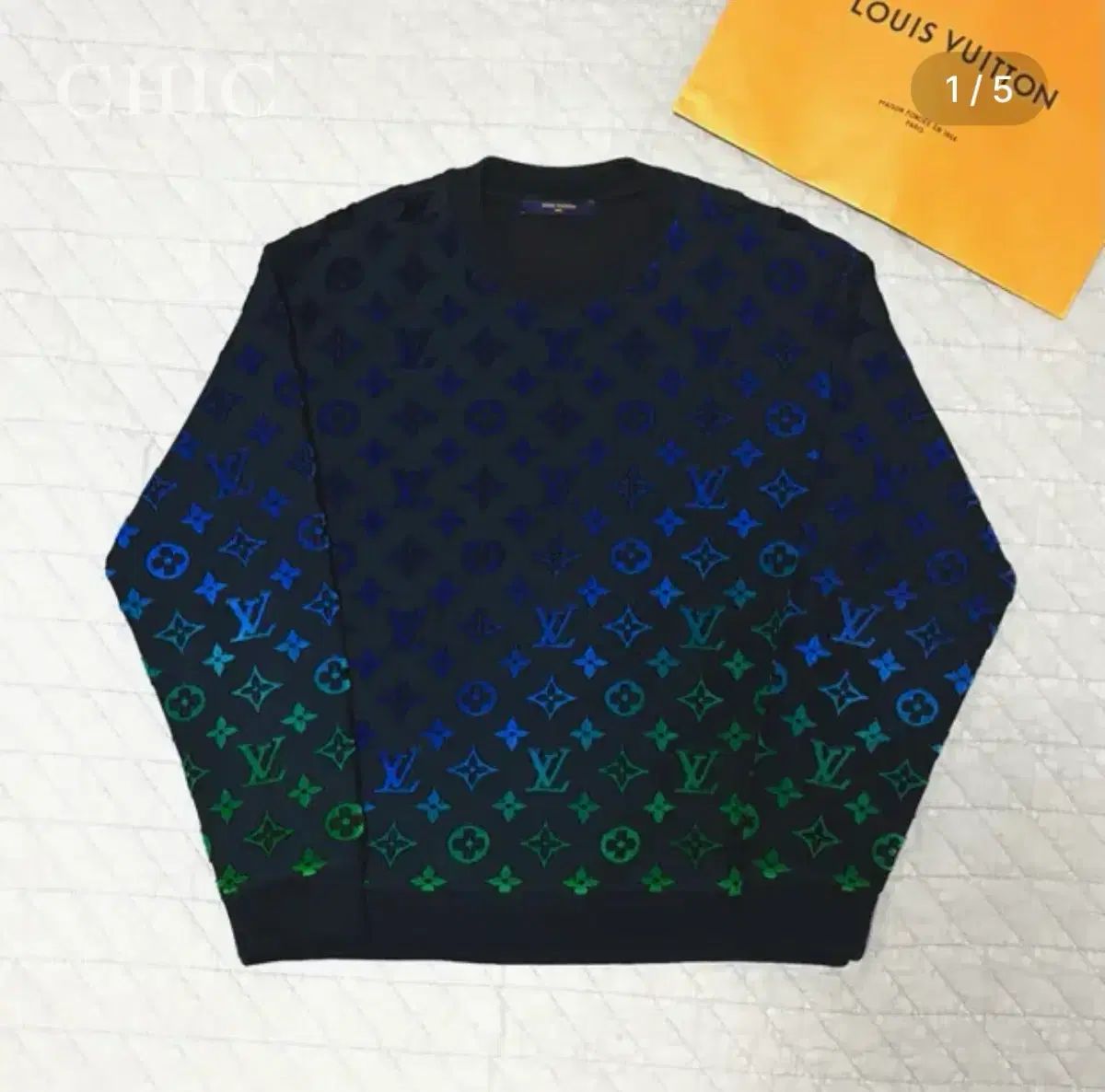 ルイヴィトン グラデーション モノグラム フィール クーペ スウェット