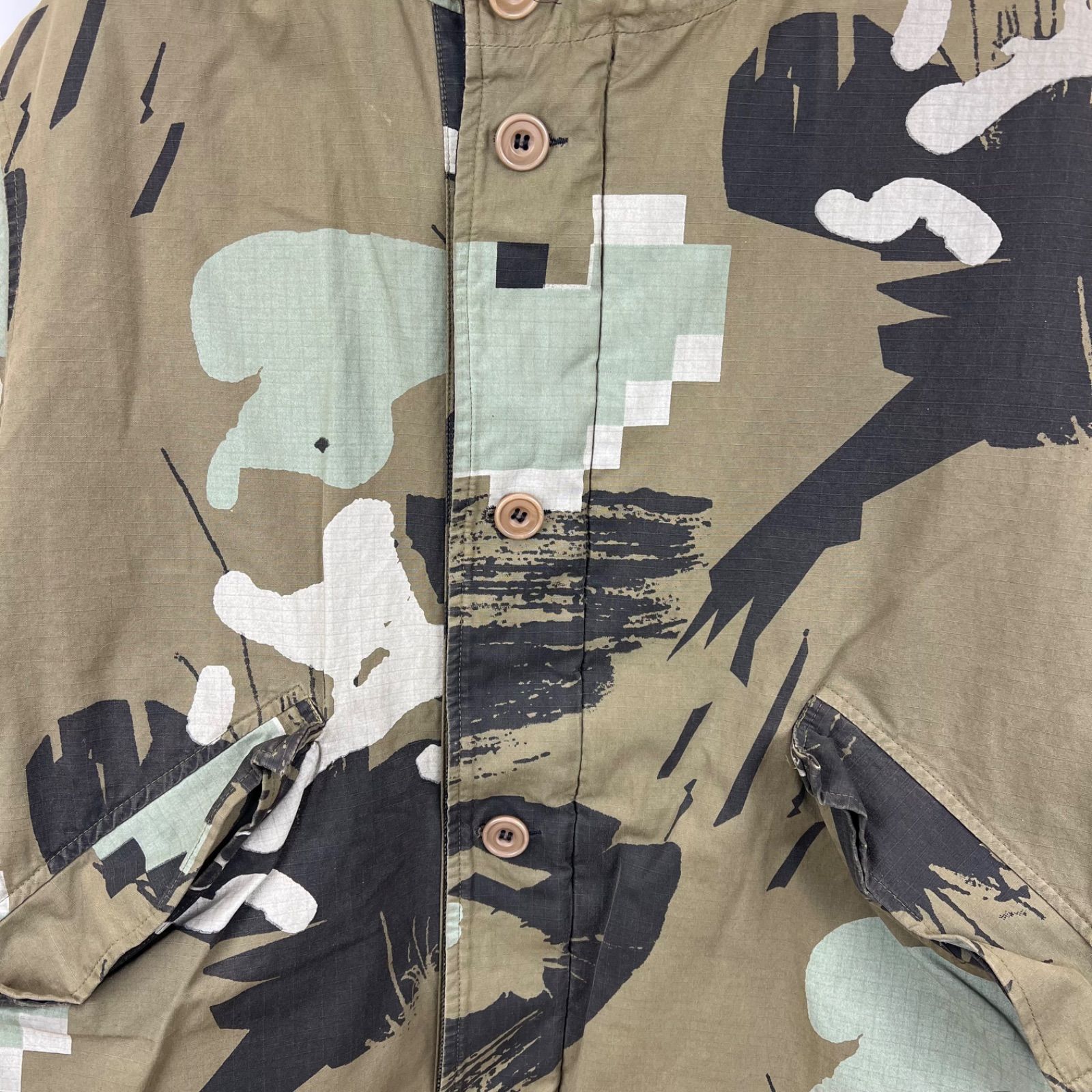 GRIFFIN 00s archive Rare reversible separation camo coat M
