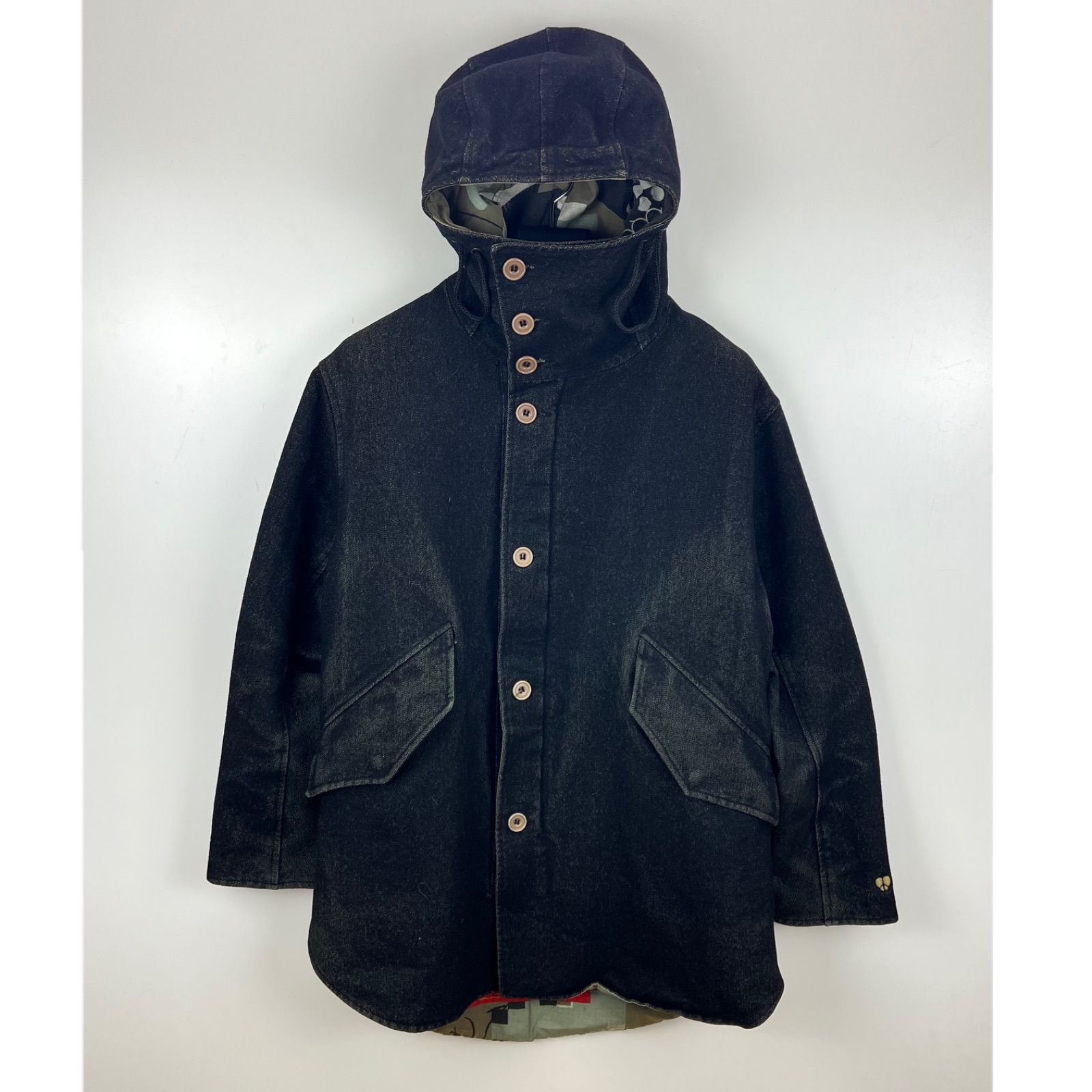 GRIFFIN 00s archive Rare reversible separation camo coat M