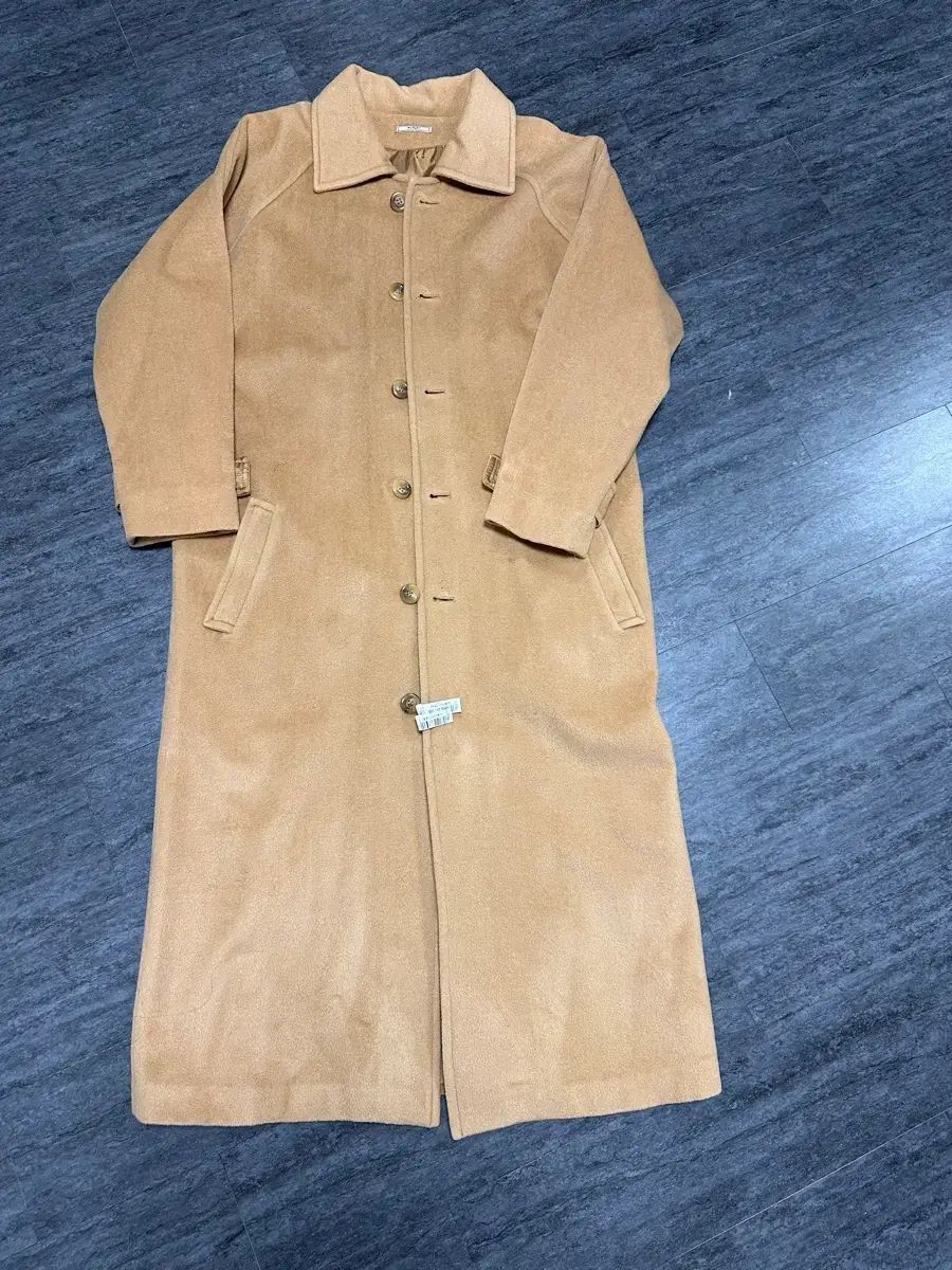 デザイナー ブランド カシミア ロングコート xxl