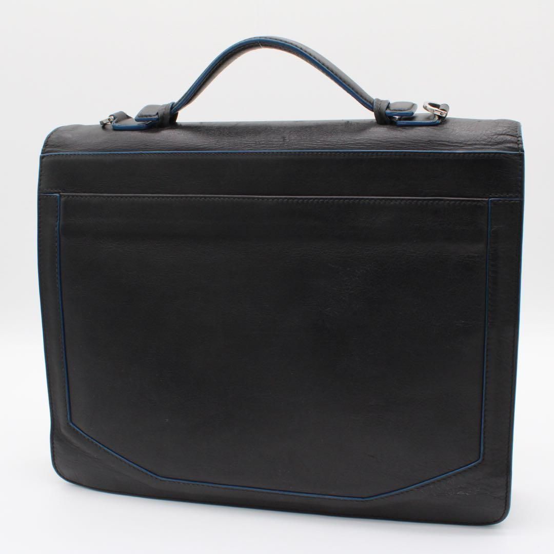 良品】FURLA レザー ビジネスバッグ 2way A4収納可 ブラック - メルカリ