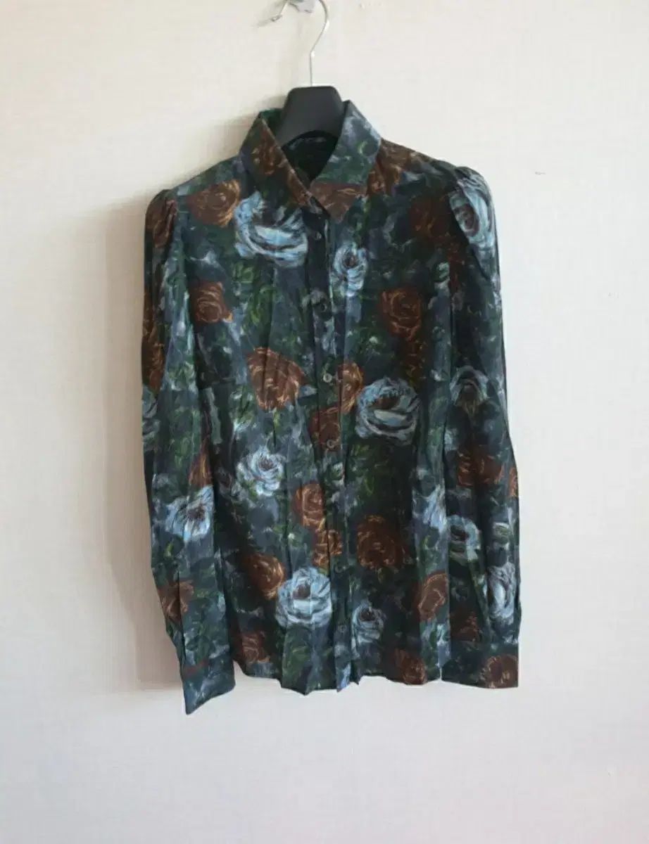 ♥ ドルチェ＆ガッバーナ フローラル シルク ブラウス