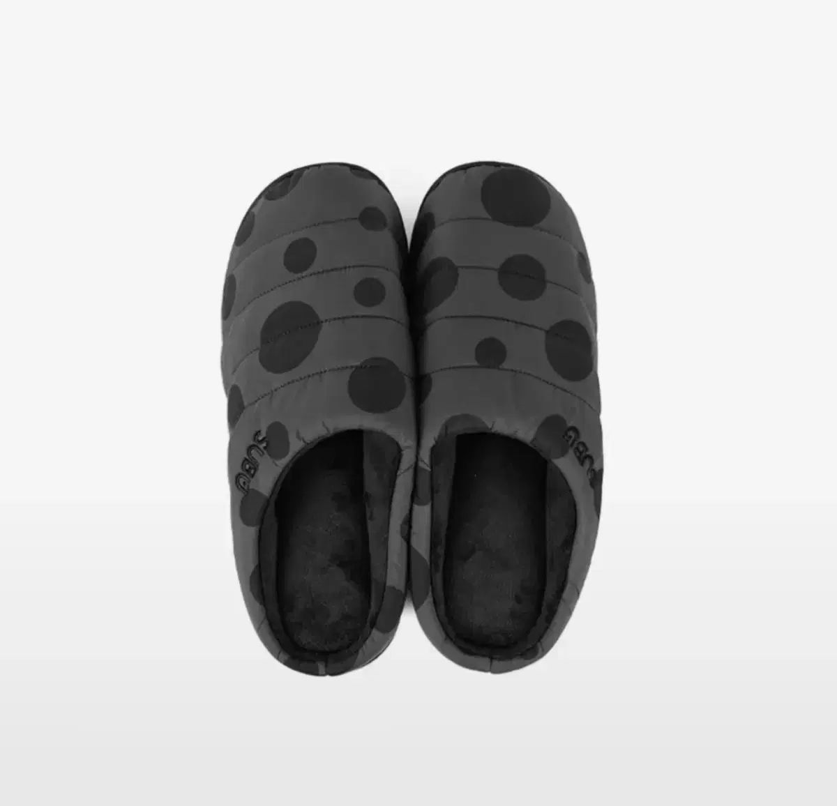 スブ ウィンター サンダル チャコール ドット 0