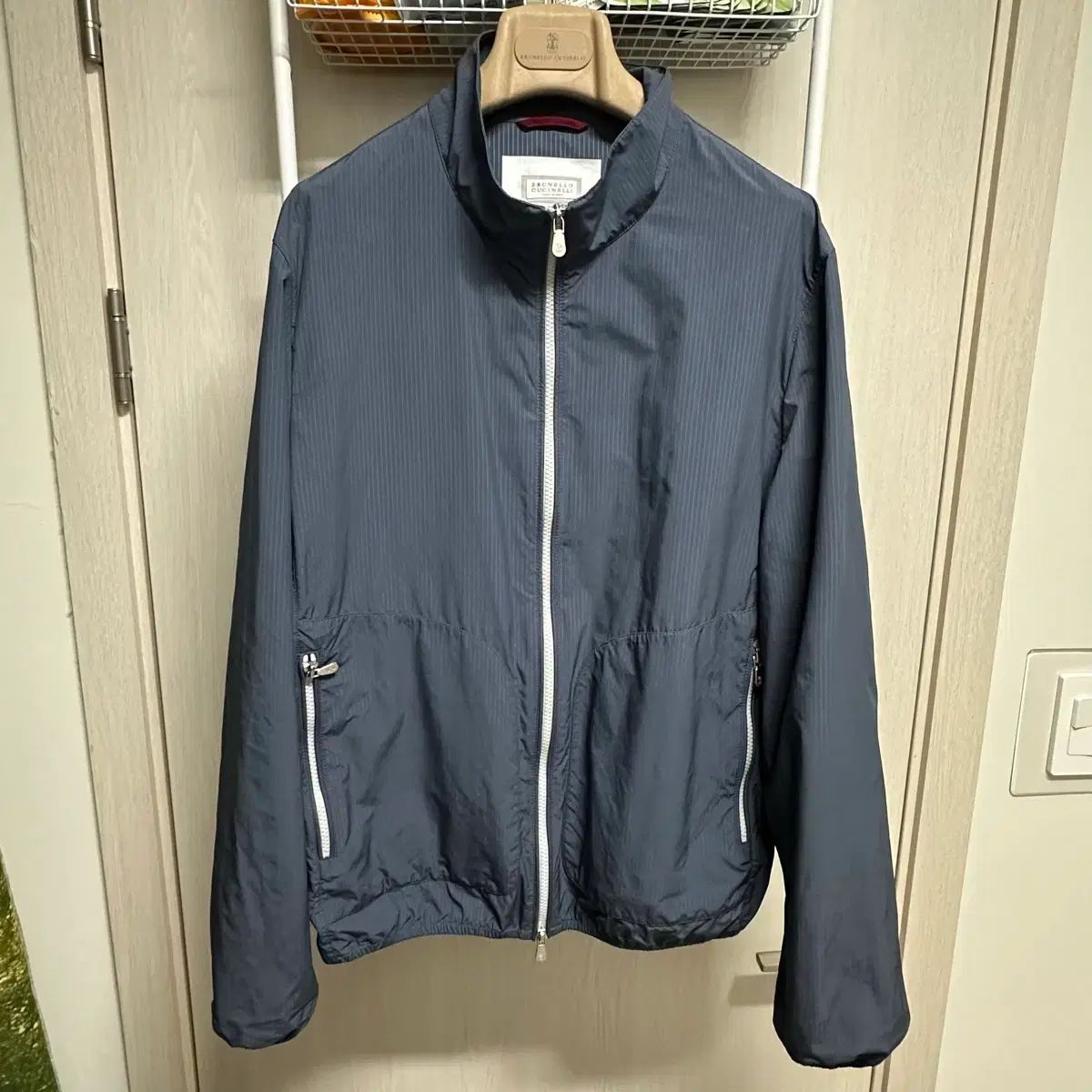 美品　ブルネロクチネリ　ブルゾン　ウィンドブレーカー L サイズ50 BRUNELLO CUCINELLI/ブルネロ クチネリ_Men通販 | ジャケット・コート