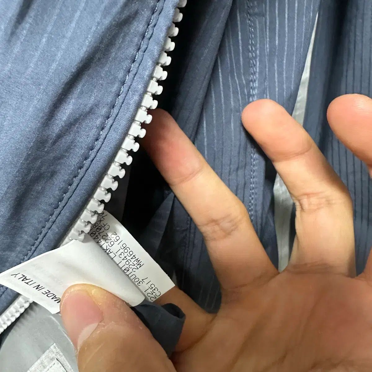 美品　ブルネロクチネリ　ブルゾン　ウィンドブレーカー L サイズ50 ブルネロクチネリ BRUNELLO CUCINELLI ムートン ブルゾン ジャケット