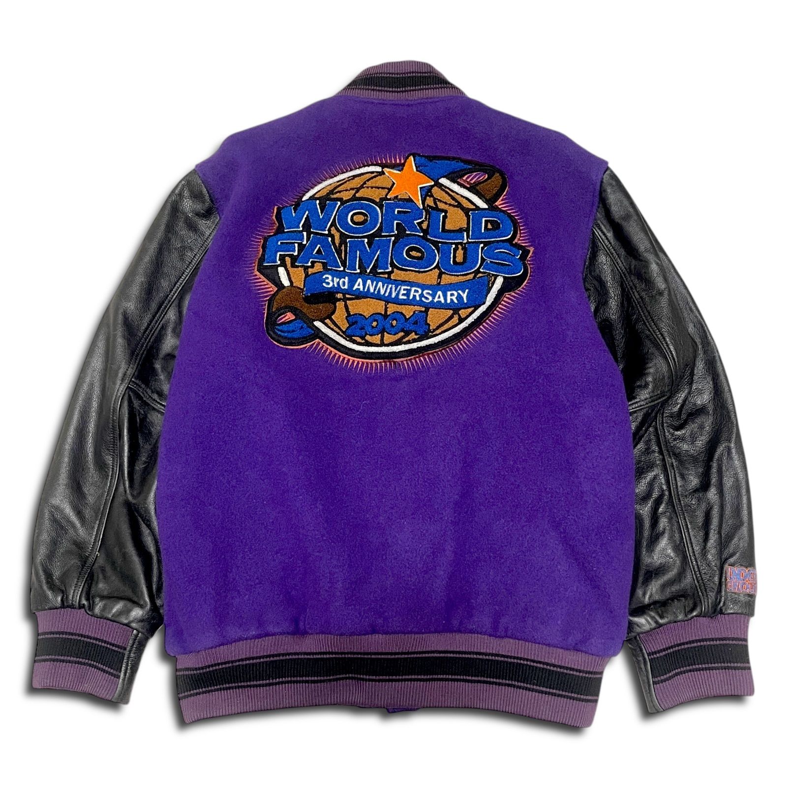 NITROW 00s AGITO ナイトロウ レザー スタジャン バーシティ 旧ナイト