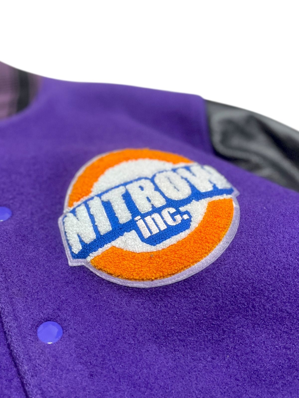 NITROW 00s AGITO ナイトロウ レザー スタジャン バーシティ 旧ナイト