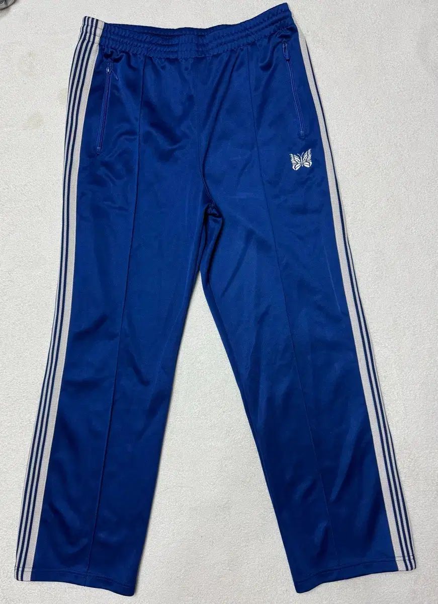 ニードルズ トラックパンツ ロイヤル ブルー M