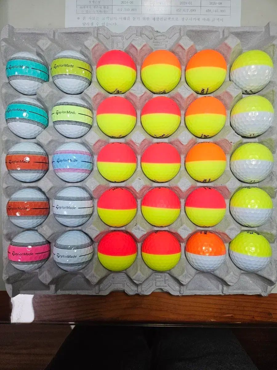 띠볼 ゴルフ ボール ロストボール S級30球