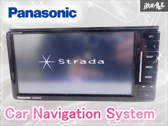 動作OK☆保証付!!】 Panasonic パナソニック Strada CN-RE04WD