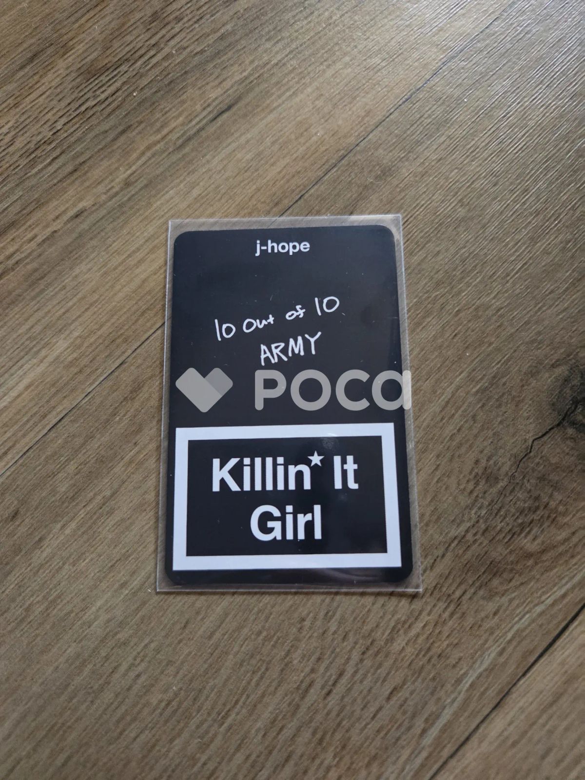 BTS J-HOPE Killin' It Girl 公開放送 サノク トレカ - メルカリ