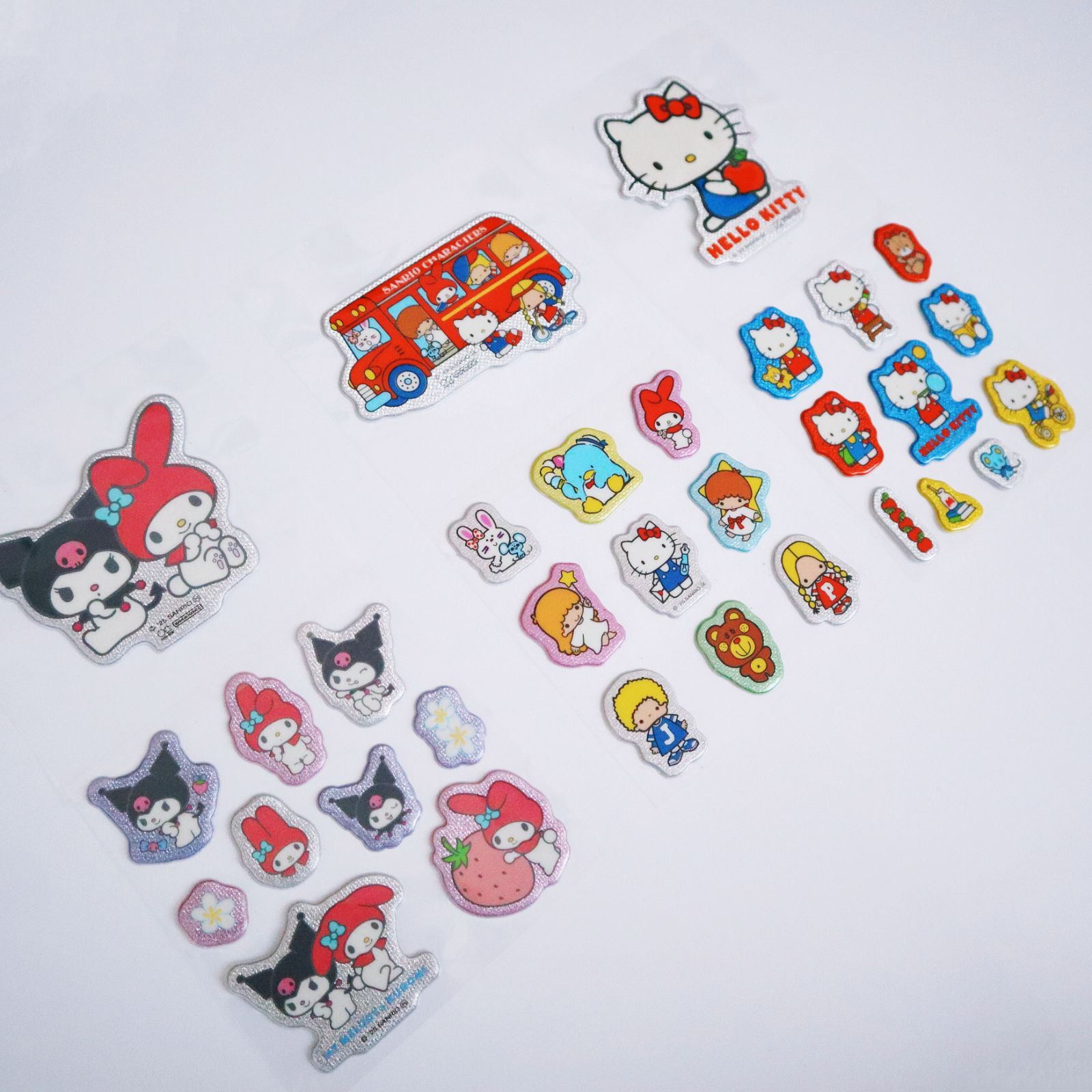サンリオ グリッターシール 正規品 3種セット 全31枚 ハローキティ 