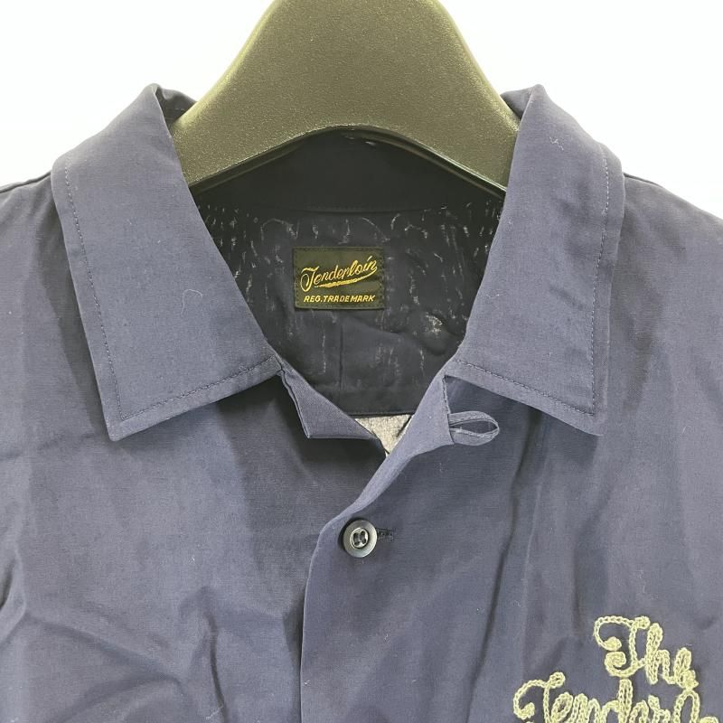 k*o様 オークション Tenderloins ネイビー ボウリング　シャツ　S k*o様 オークション Tenderloins ネイビー ボウリング シャツ S