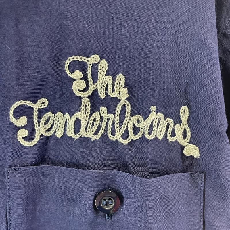k*o様 オークション Tenderloins ネイビー ボウリング　シャツ　S k*o様 オークション Tenderloins ネイビー ボウリング シャツ S