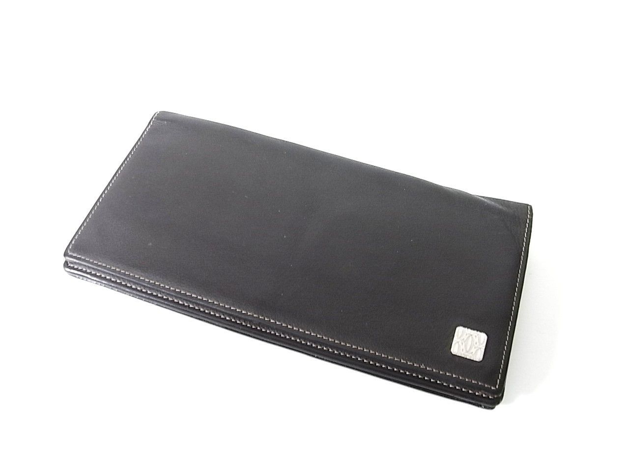 C de Cartier シードゥカルティエ 小銭入れ付き長財布 ダークブラウン 薄手