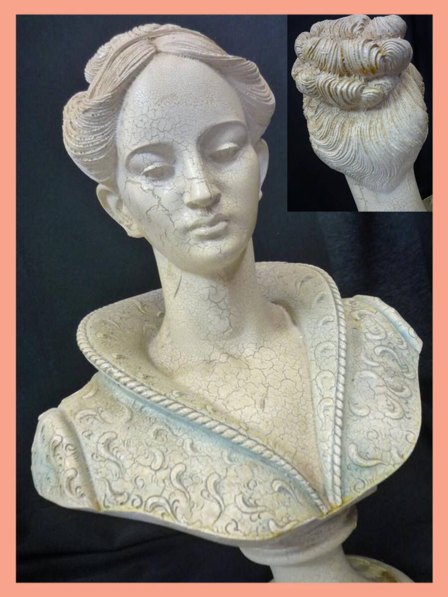 ビンテージ　人形　彫像　イタリア　置物　インテリア　工芸品　美術品　A2506 ビンテージ 人形 彫像 イタリア 置物 インテリア 工芸品 美術品 A2506