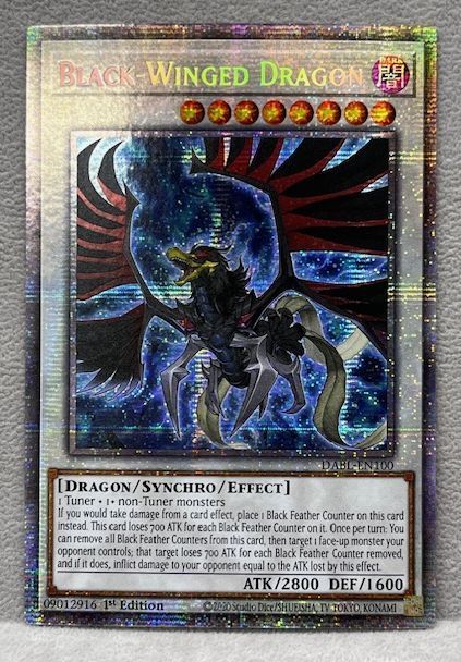 遊戯王 英語 北米 ブラック･フェザー･ドラゴン スターライト 1 st