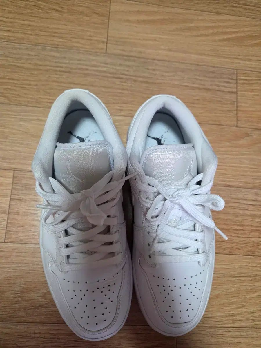 ナイキ エア ジョーダン 1 ロー 白 255 mm