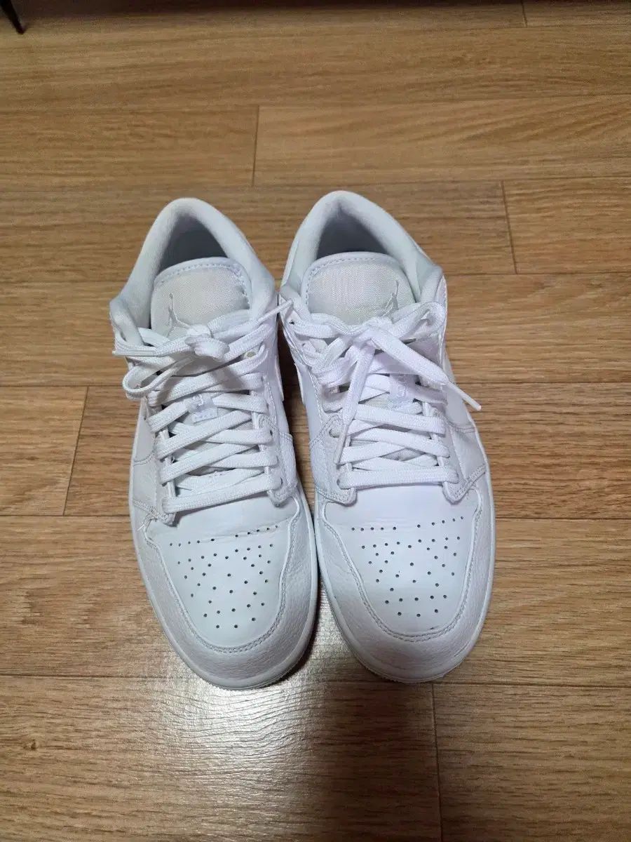 ナイキ エア ジョーダン 1 ロー 白 255 mm