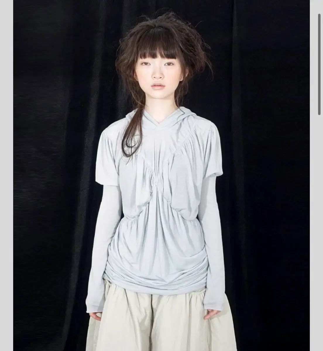 ショップフェアリー ドレープ WHO フーディー ONE PIECE