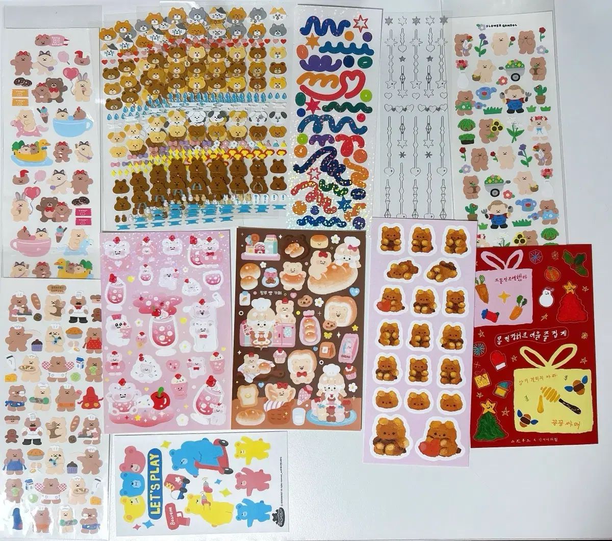 ダイアリーデコ ステッカー コンフェッティ アルファベットステッカー まとめ