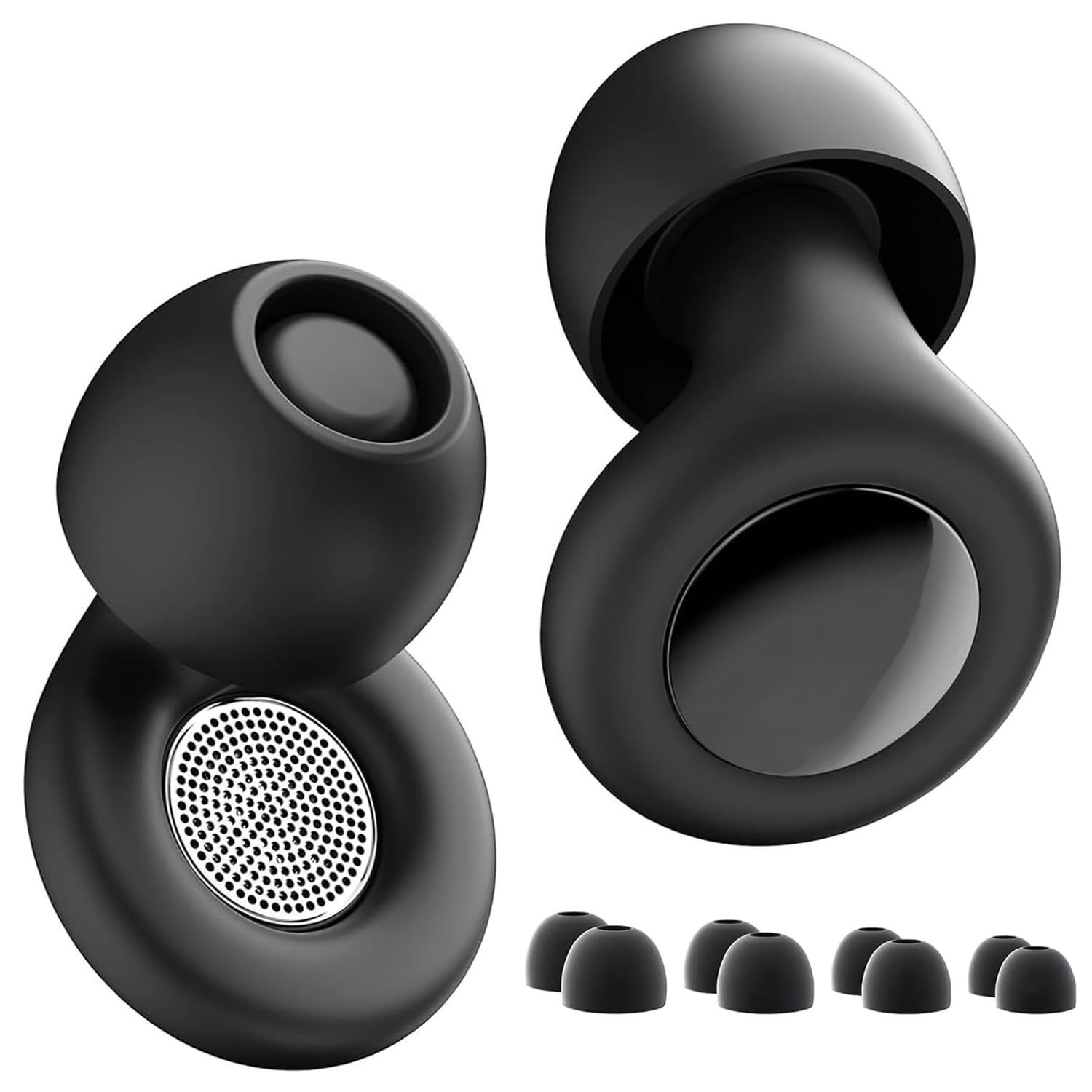 ノイズ低減 安眠グッズ 聴覚プロテクション いびき対策 水洗い 音環境改善 快眠 男女兼用 ノイズキャンセリング 収納ケース付き 完全遮音 睡眠用 M 1023 耳栓