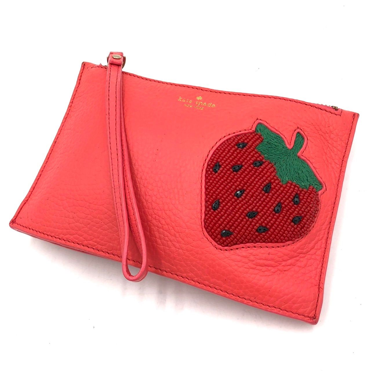 ケイトスペード kate spade ポーチ クラッチバッグ いちご