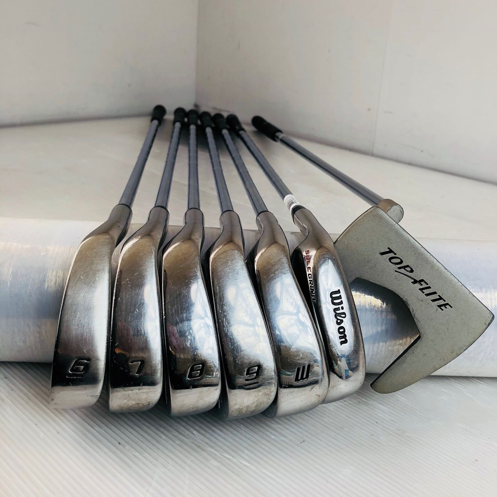レフティ TOP FLITE トップフライト メンズ ゴルフ クラブ セット