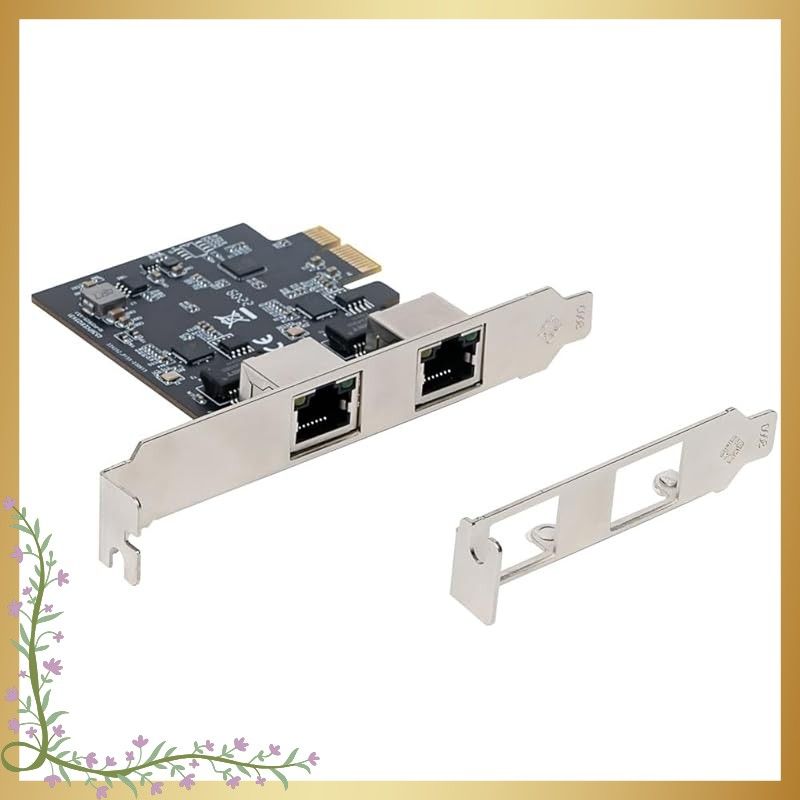 プラネックス Planex PCIeバス対応 2.5 GBASE-T LAN 2ポートアダプター GPE-2500-2 T 2 1