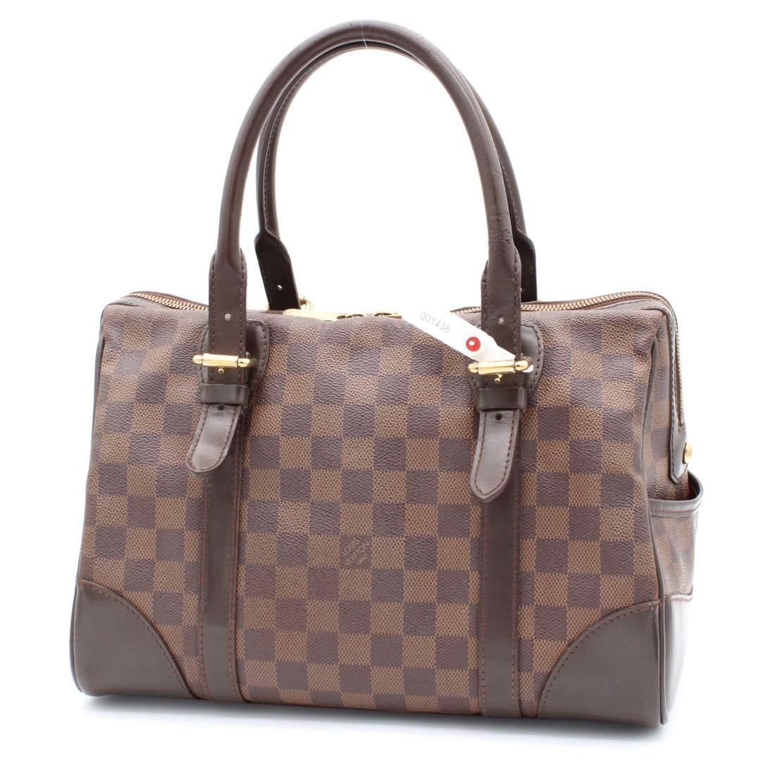 極美品 LOUIS VUITTON ルイヴィトン バークレー ダミエN52000 LOUIS VUITTON】ルイ・ヴィトン バークレー N52000 ハンドバッグ