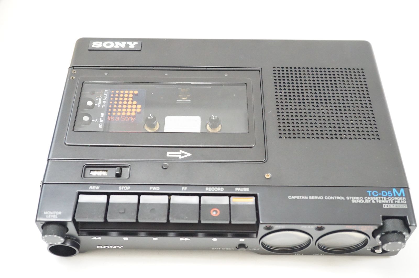 C121137)【美品】 SONY ソニー TC-D5M STEREO CASSETTE-CORDER