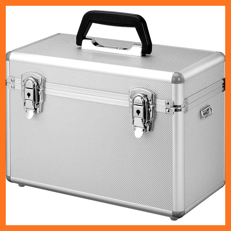 HAKUBA ハードケース アルミケース AC-02 ボックスM 10 L ショルダーベルト付 シルバー ALC-AC 02-M カメラバッグ カメラケース