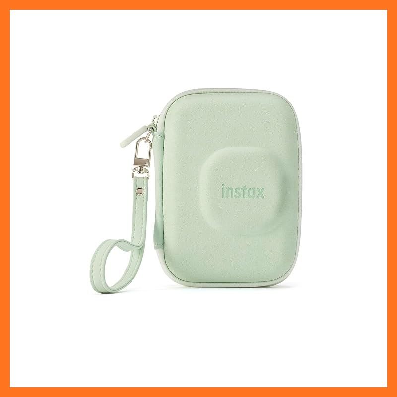 【新品】 富士フイルム(FUJIFILM) ハイブリッドインスタントカメラ instax mini LiPlay カメラケース グリーン