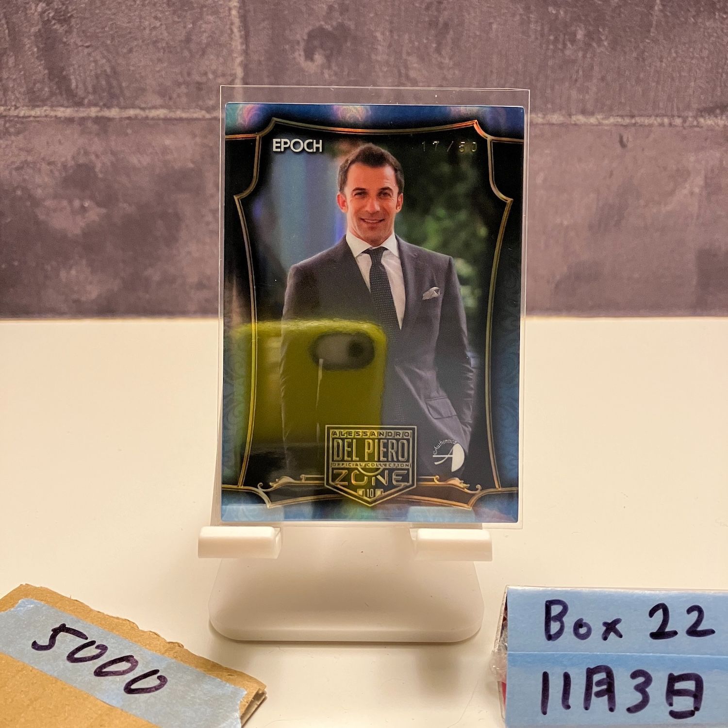 2017 EPOCH Alessandro Del Piero アレッサンドロデルピエロ 17/50