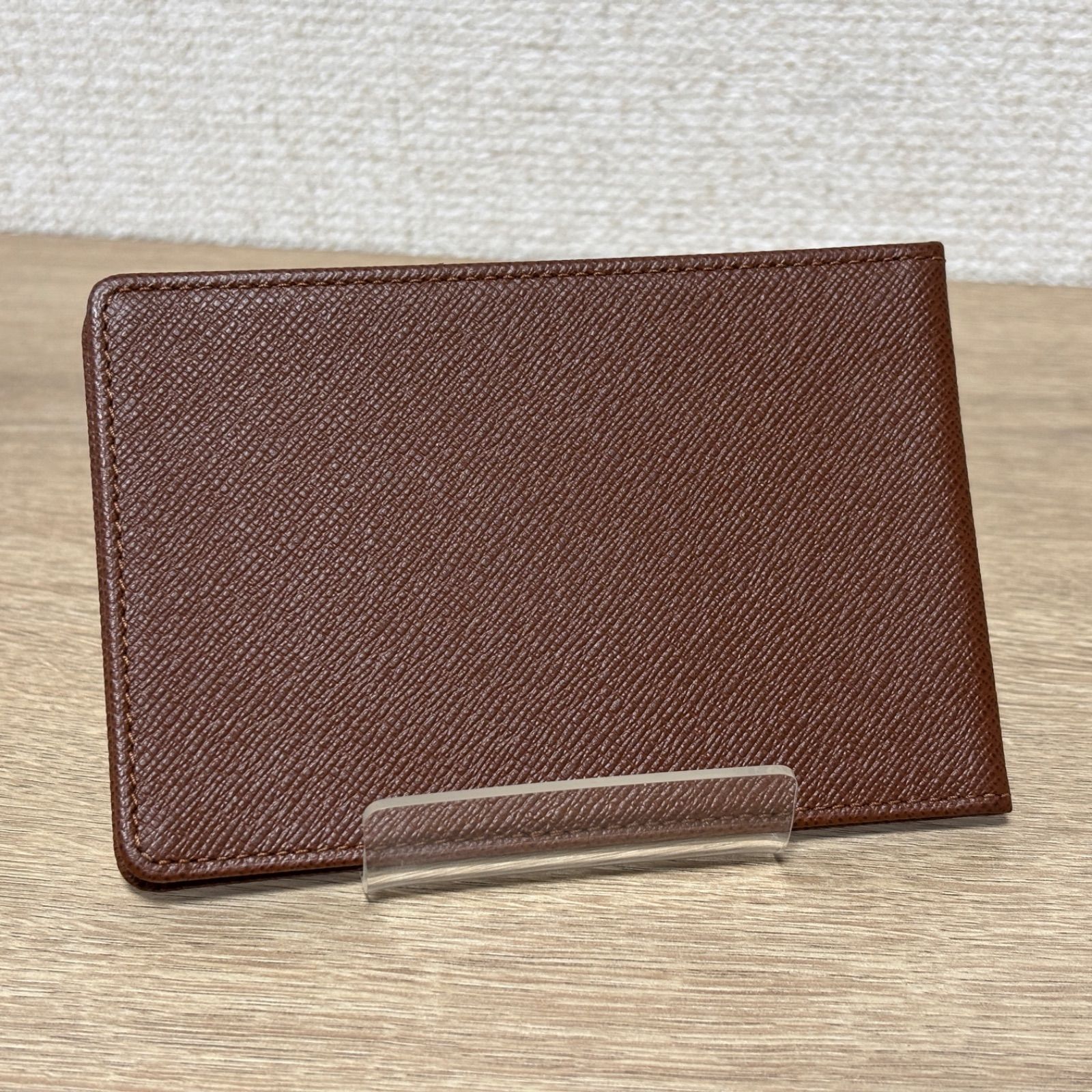 Louis Vuitton 名刺入れ ブラウン LOUIS VUITTON ルイヴィトン 名刺入れ カードケース パスケース レザー